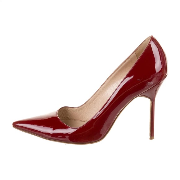 Red Manolo Blahnik heels - Picture 2 of 5